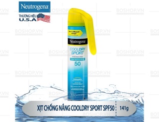 Xịt chống nắng Neutrogena Cooldry Spf 50