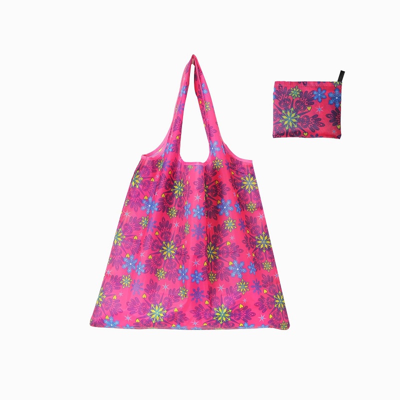 Túi tote phong cách đi mua sắm siêu thị, du lich Chất liệu vải Oxford họa tiết đẹp mắt thời trang KT 40x46cm
