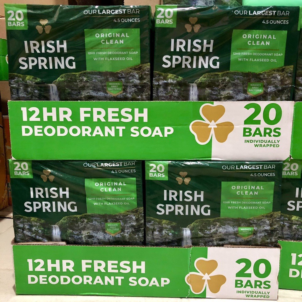 Xà bông Irish Spring lốc 20 cục