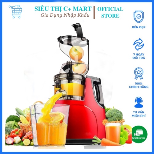 Máy ép chậm hoa quả Hongxin RH-312, ép rau củ hoa quả, máy ép chậm trái cây, Bảo hành 2 năm, Tặng kèm 2 cốc đựng