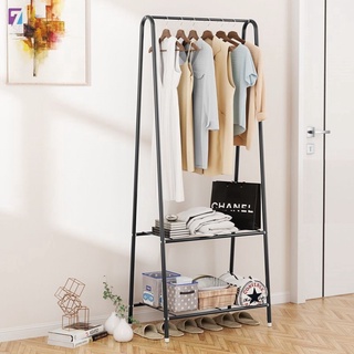 Kệ treo quần áo đa năng, giá treo quần áo hình chữ a loại không bánh xe