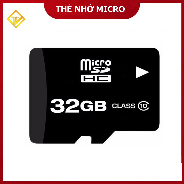 Thẻ nhớ MicroSD Class 10 4GB/8GB/16GB/32GB/64GB - Thẻ nhớ tốc độ cao (Đen),Chính hãng BH 12 Tháng