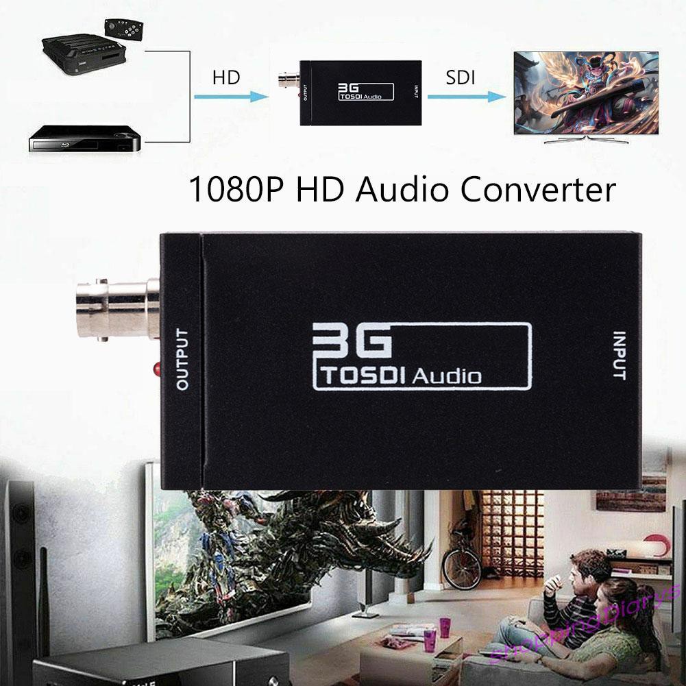 Bộ Chuyển Đổi Sh Bnc Hdmi-Compatible Sang Sdi 2ch Mini 1080p Hd 3g Video