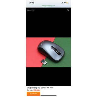Chuột Không Dây GENIUS NX 7010