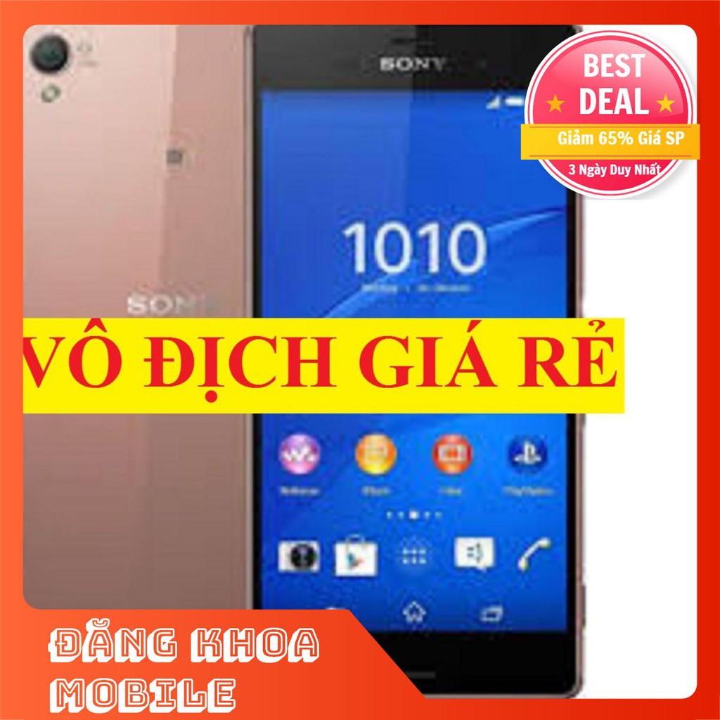 [DÙNG LÀ THÍCH][XẢ KHO] điện thoại sony xperia Z3 mới CHÍNH HÃNG - chơi PUBG/LIÊN QUÂN Mướt [TAS09]