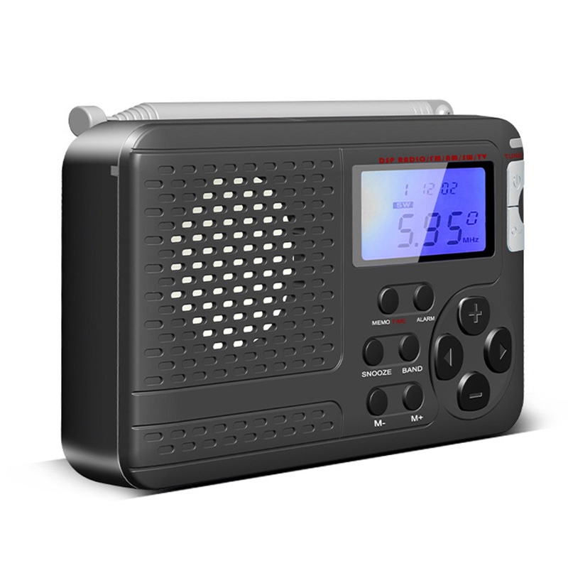 Radio phát thanh Am / Fm / Sw / Tv đủ băng tầng 50 / 60hz) dùng 3 viên pin AAA