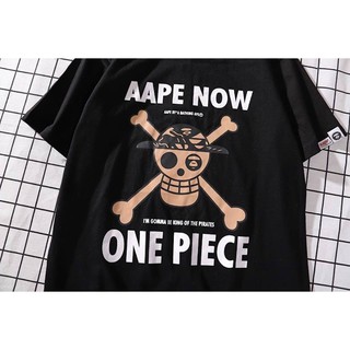 [⚡️Cao Cấp] Áo Thun Nam Nữ AAPE One Piece Tee