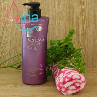 Dầu gội làm dày tóc Kerasys Salon Care Voluming Ampoule