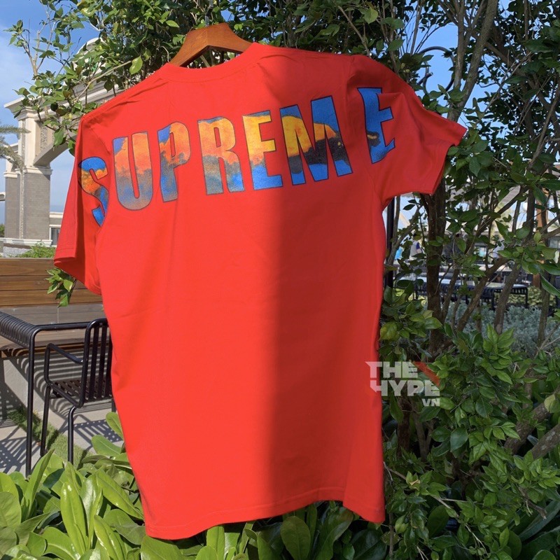 SUPREME TEE - Áo Supreme Crash (Màu đỏ) [Mirror Quality]