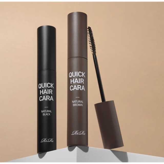 Mascara chải nhuộm tóc bạc tạm thời RIRE QUICK HAIR CARA