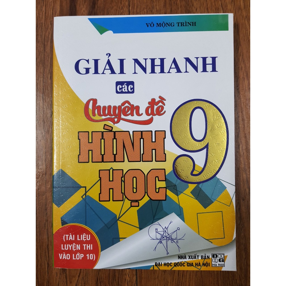 Sách - Giải nhanh các chuyên đề Hình học 9