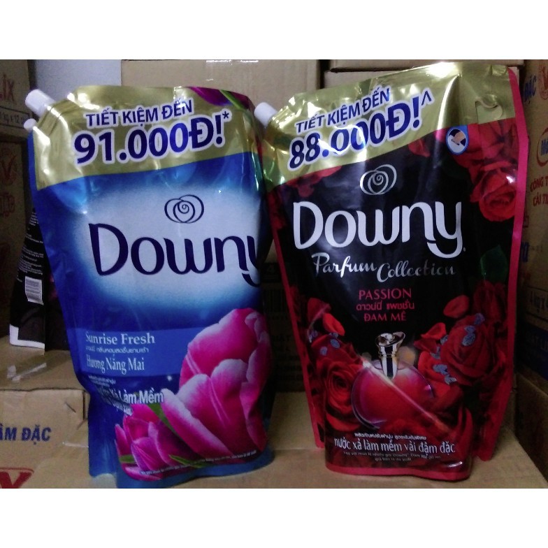 Nước xả vải Downy 2.4L hương Nắng mai date mới