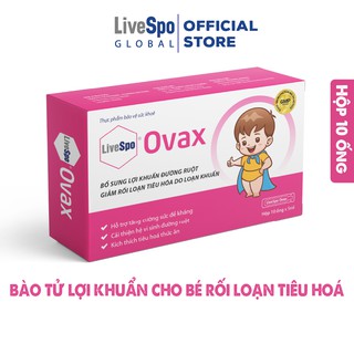 Bào tử lợi khuẩn LiveSpo Ovax hỗ trợ tăng đề kháng