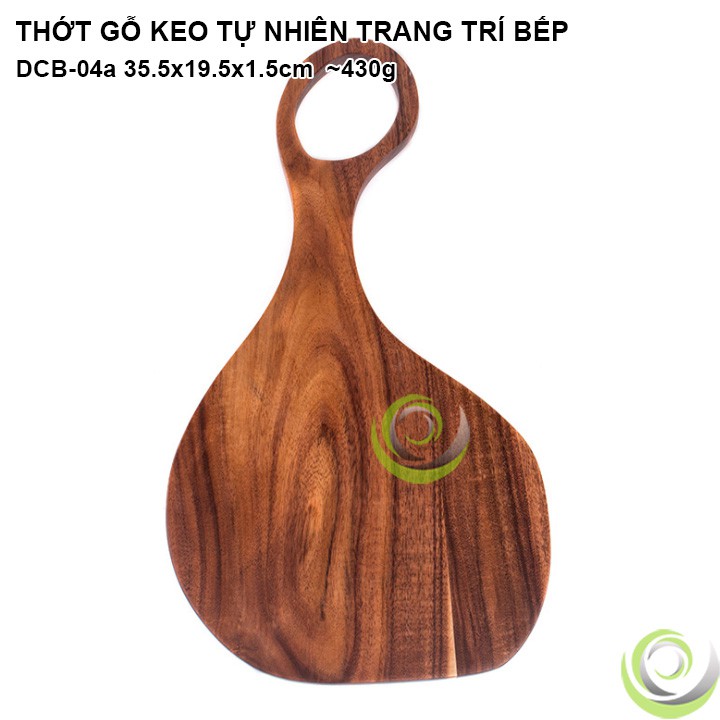 THỚT GỖ CHI KEO TỰ NHIÊN VINTAGE TRANG TRÍ BẾP ĐẠO CỤ CHỤP ẢNH SẢN PHẨM INS DCB-04