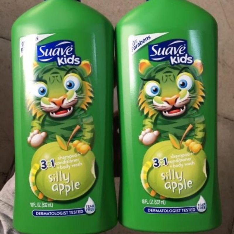 Sữa tắm gội 3in1 Suave Kids 532ml | Sữa tắm trẻ em Suave Kid | Suavekid[Nhatthushop] – Suave >>> top1shop >>> shopee.vn