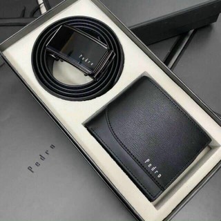 Set ví + thắt lưng fullbox kèm túi giấy hãng