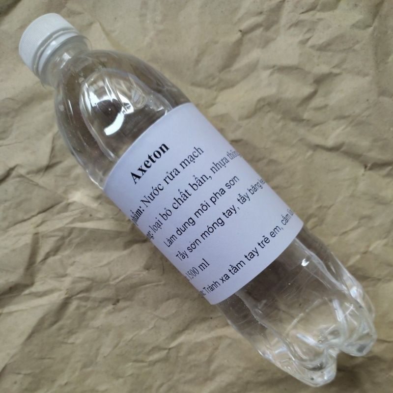 nước rửa mạch Axeton, dung môi 500ml