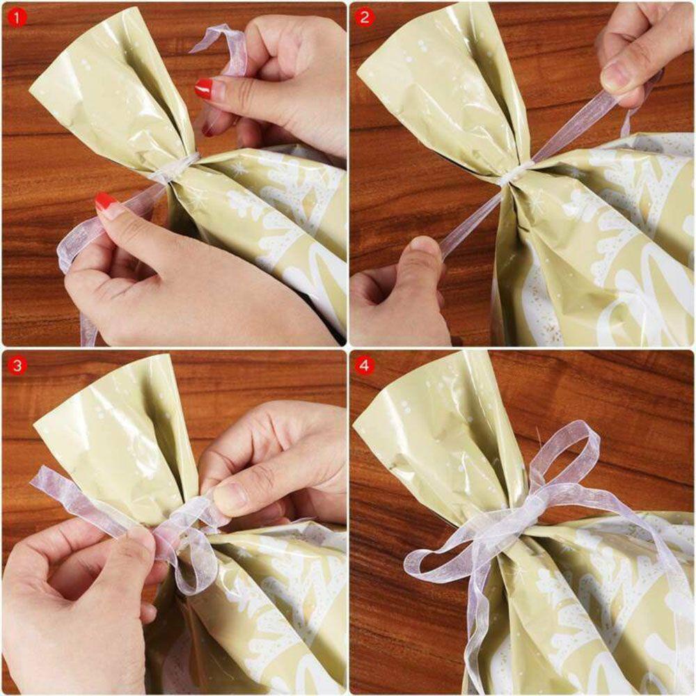 Túi Giấy Nhôm Đựng Kẹo Họa Tiết Bông Tuyết Giáng Sinh