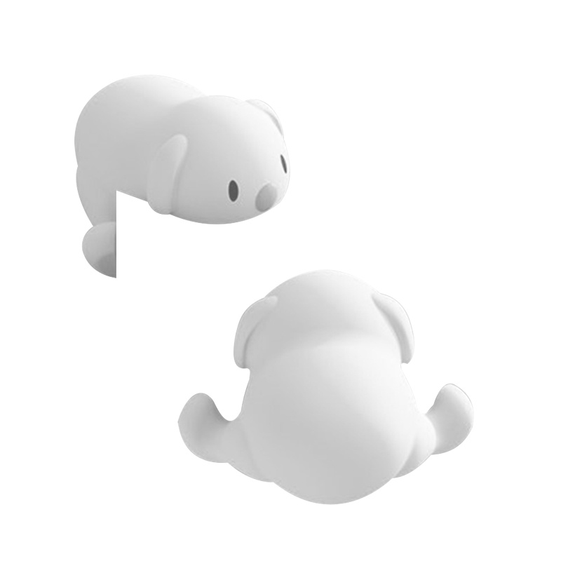 Miếng bọc cạnh bàn hình chú chó hoạt hình bằng silicone an toàn