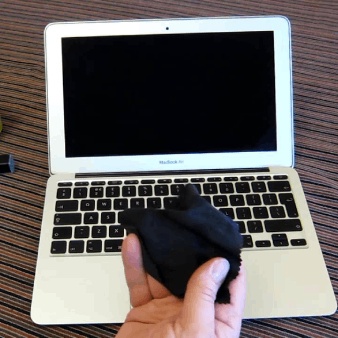 Khăn lau chuyên dụng vệ sinh màn hình laptop, PC, bàn phím, keycap, chuột,... chống xước bề mặt hiệu quả
