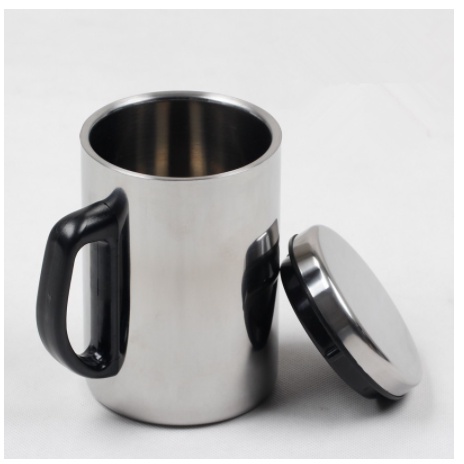 Ca giữ nhiệt inox, Ly giữ nhiệt có nắp 500ml bằng inox cao cấp