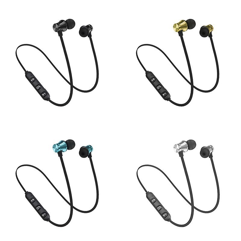 PDD Wireless Bluetooth 4.2 Magnetic / Premium Stereo Bluetooth In-Ear Headset