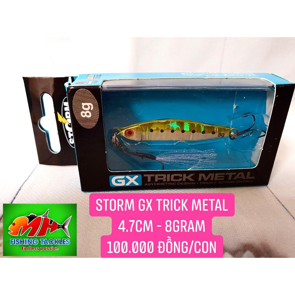 MICRO JIG STORM GX TRICK METAL  8 GRAM