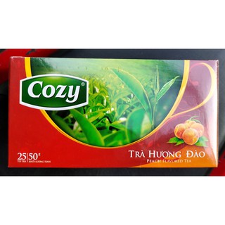 Trà Cozy hương đào hộp 50g
