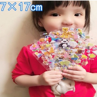 10 Tờ Hình dán sticker 3d nổi cute chống thấm nước dễ thương cho bé trai