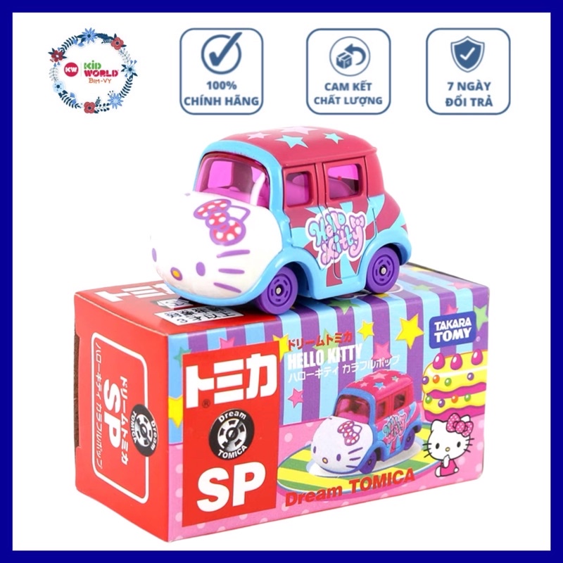 Xe mô hình Tomica Box Disney Hello Kitty SP. MS: 822.