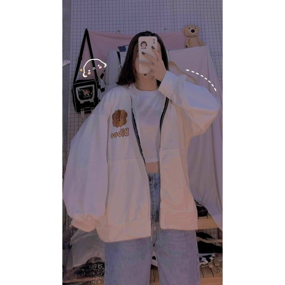 ÁO KHOÁC CHỐNG NẮNG NỮ CÓ DÂY KÉO HỌA TIẾT SIÊU CUTE ĐẸP THỜI TRANG THỜI TEEN VALENTINA SHOP