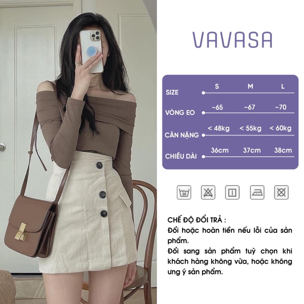 Chân váy chữ A ngắn lưng cao công sở bigsize nhung tăm  CV20 | BigBuy360 - bigbuy360.vn