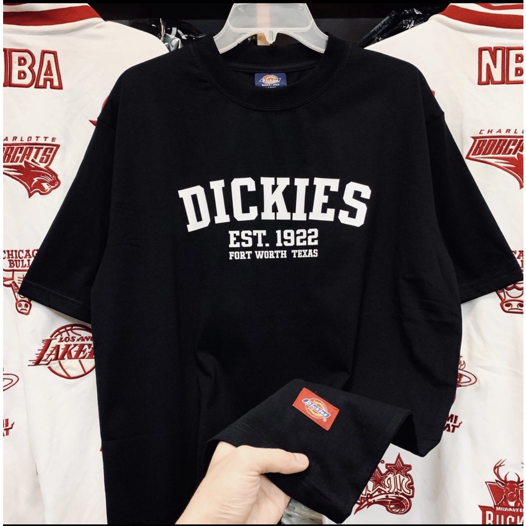 Áo thun DICKIES EST-1922 YGGENZ shop , Áo thun unisex nam nữ from rộng oversize chất liệu cotton 100%
