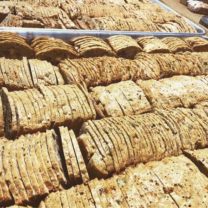 Bánh BISCOTTI nguyên cám- Bánh ăn kiêng không đường 100% by Finn Healthy | BigBuy360 - bigbuy360.vn