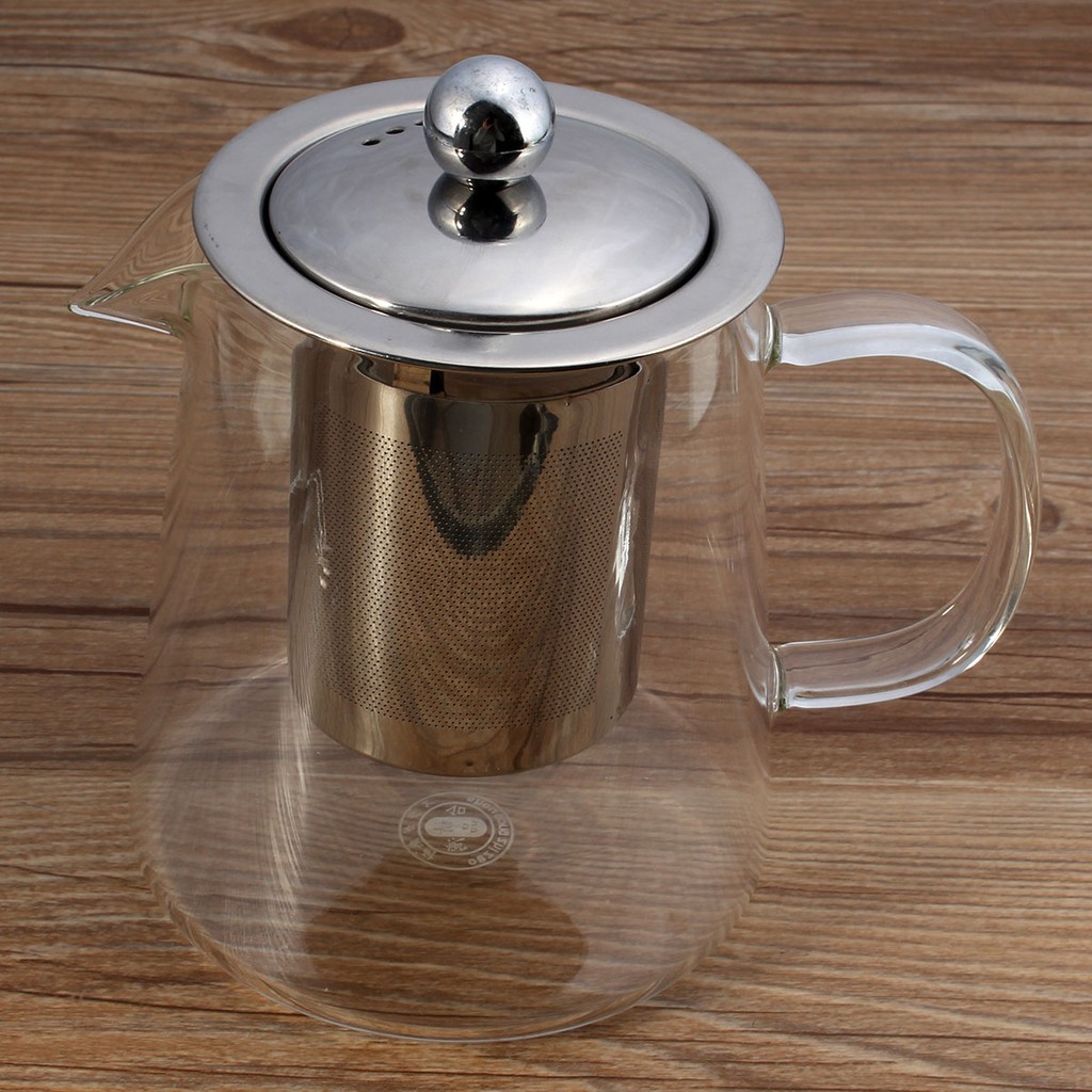 Bộ Bình Trà Thủy Tinh 600Ml Cao Cấp