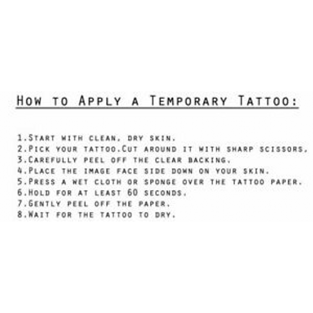 Hình xăm dán tạm thời hình sói chống nước cho nam và nữ