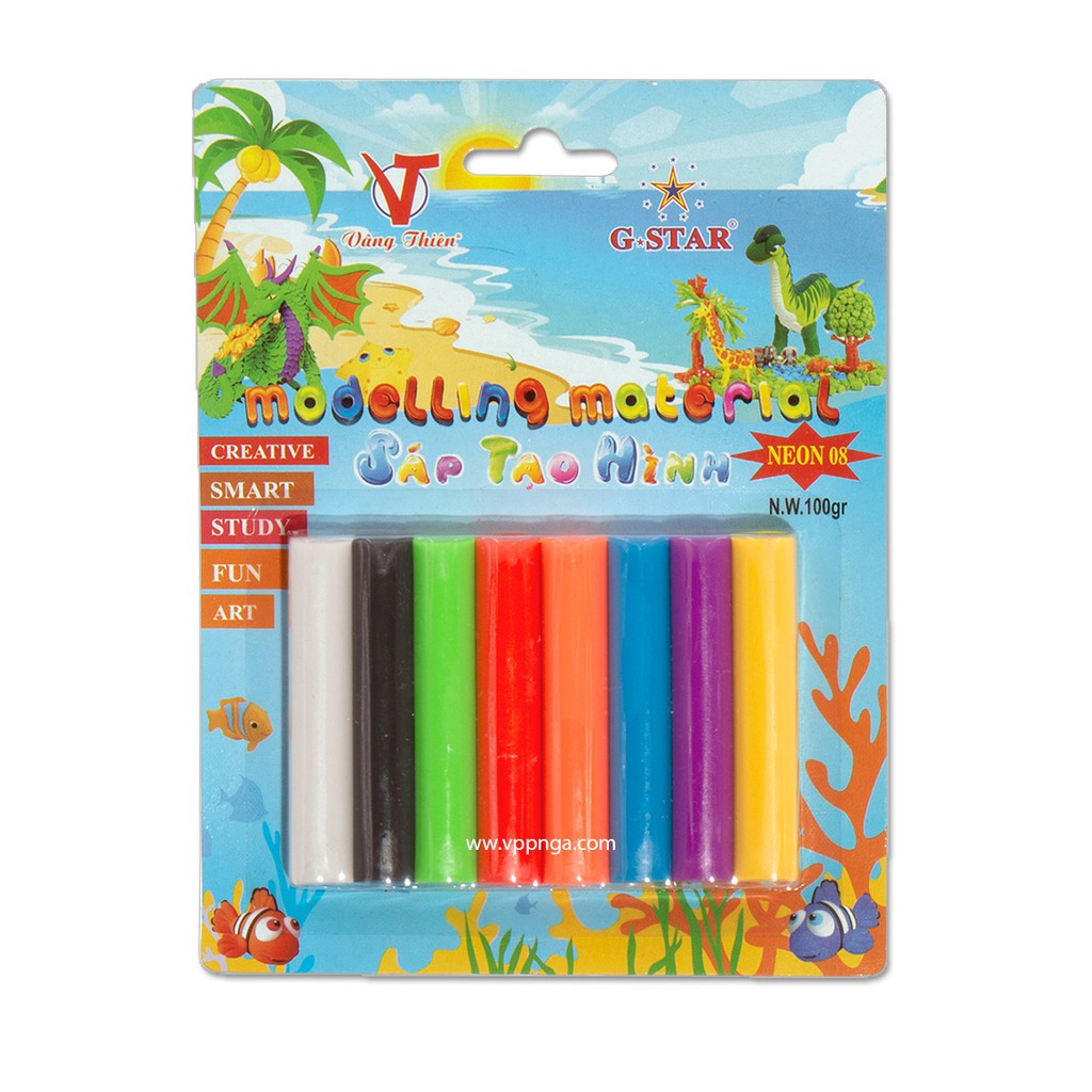 Đất nặn 8 màu D-4236