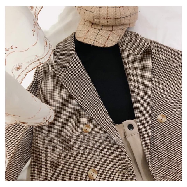 ⚡️BAN SI⚡️Áo VEST KẺ 1 LỚP có cúc cài❤️ | BigBuy360 - bigbuy360.vn