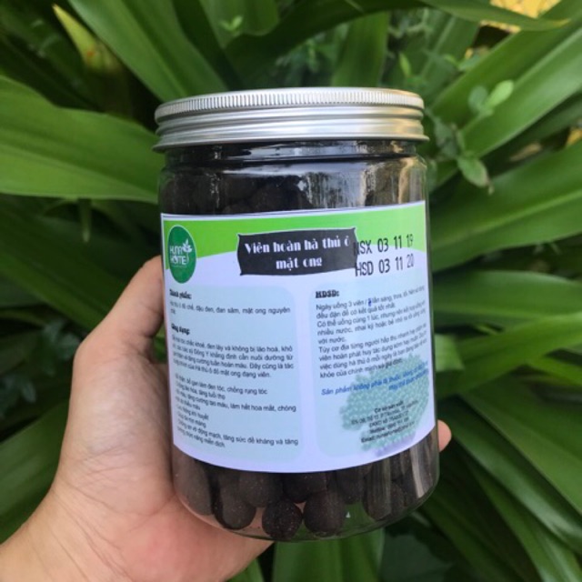 Viên hoàn hà thủ ô chế xanh tóc đỏ da | BigBuy360 - bigbuy360.vn