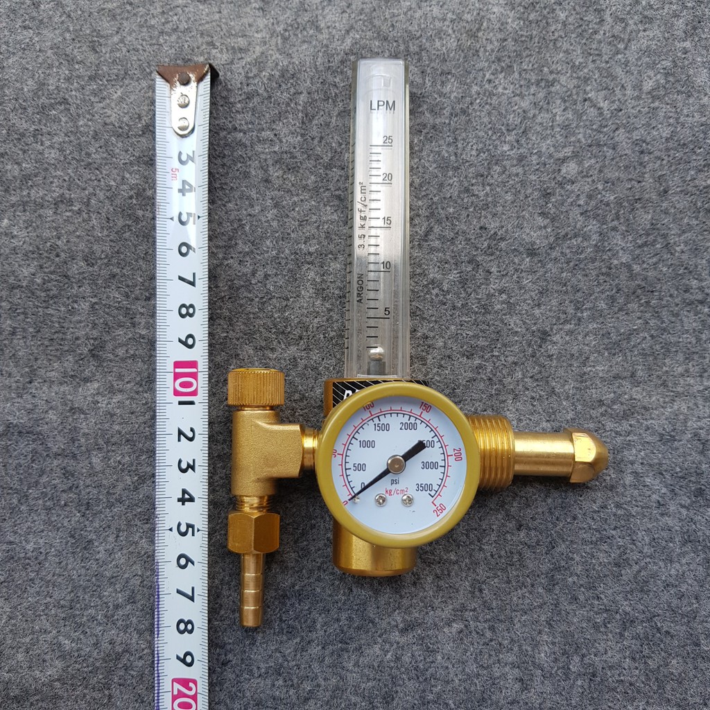 Đồng hồ khí Argon 191 gien ngoài Đồng hồ máy hàn Phụ kiện máy hàn điện tử