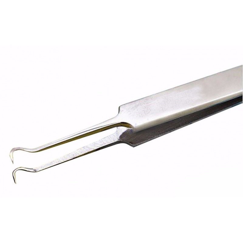 NHÍP GẮP MỤN TRỨNG CÁ ĐẦU CONG CHẤT LIỆU THÉP KHÔNG GỈ AN TOÀN CHO DA