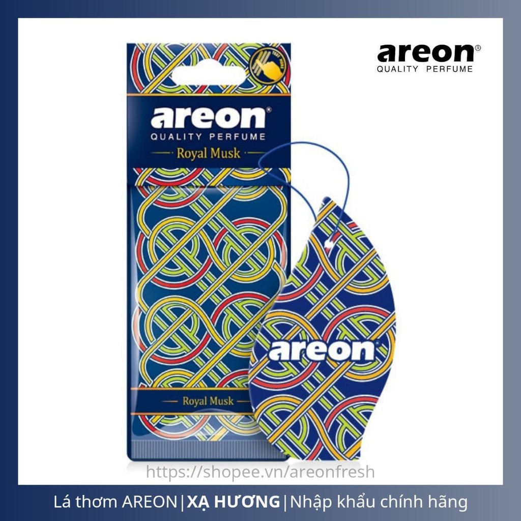 Lá thơm treo xe cao cấp Areon nhập khẩu chính hãng
