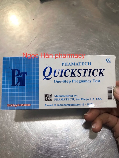 Que thử thai nhanh Quickstick