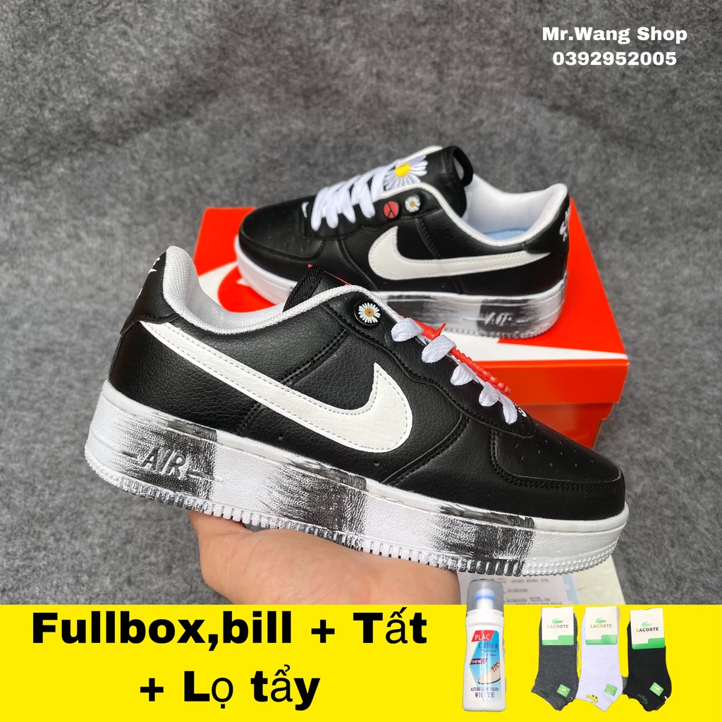 Giày Nike Air Force 1 Low G-Dragon Hoa Cúc Đen 36-43