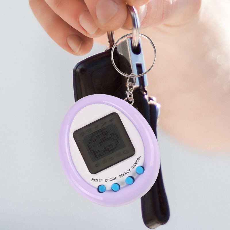 Máy nuôi thú ảo Tamagotchi cầm tay màn hình LCD tiện lợi