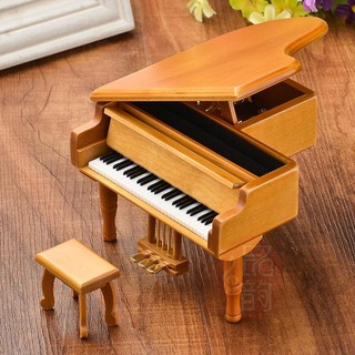 Quà lưu niệm hộp nhạc piano gỗ - Quà tặng sinh nhật, tặng bạn bè, sếp, trẻ em - [ MIỄN PHÍ GÓI QUÀ - TẶNG THIỆP ]
