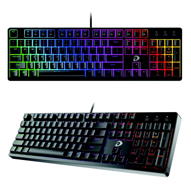 Bàn phím cơ DareU DK1280 - LED RGB - Blue switch - Máy tính 2T