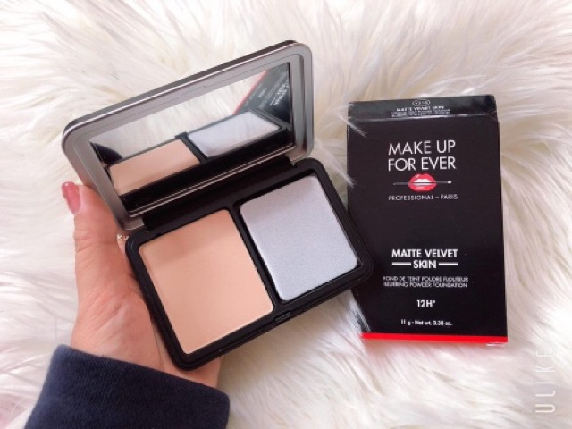 [Chính hãng] Phấn Nền Nén Make Up For Ever Matte Velvet Skin Blurring Compact Powder Foundation 12H 11g | BigBuy360 - bigbuy360.vn