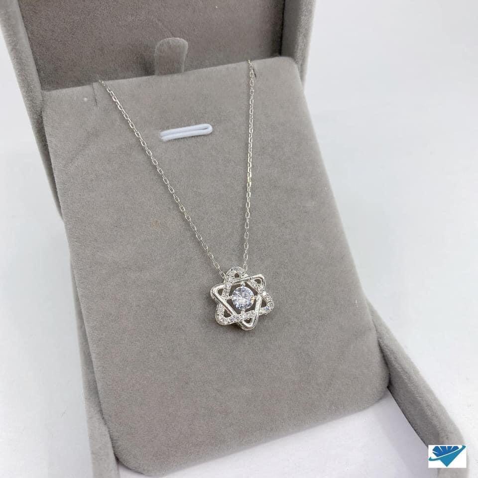 Dây chuyền nữ bạc ta mặt ngôi sao liền xinh xắn - LINH'S MIU SILVER