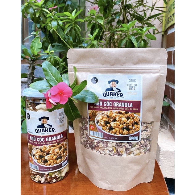 500Gr Ngũ cốc vị Trà Xanh(Matcha) Mix Hạt Dinh dưỡng Granola Ăn Kiêng,Giảm Cân